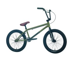 BMX pyörä Sunday Scout Matt Olive Green 20"