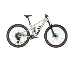 Heldämpad MTB Trek Top Fuel 9.9 X0 AXS Gen 4 Lunar Silver
