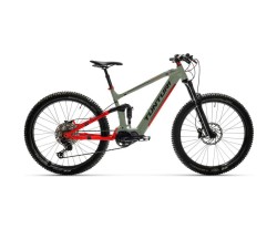 El MTB Tunturi e275 Full 630Wh Matt Green