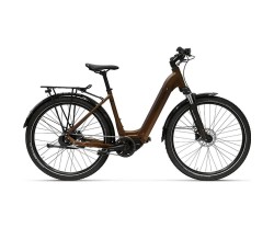 Elcykel Hybrid Tunturi eHybrid Low Step Dam Matt Copper/Black
