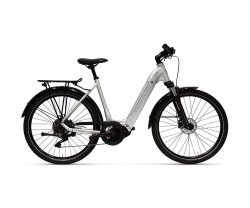 Elcykel Hybrid Tunturi eLite City Matte Grey/Silver