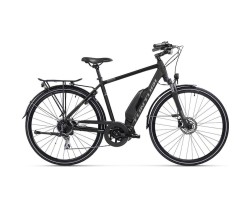 Elcykel Hybrid Tunturi eMotion Herr Matte Black/Chrome