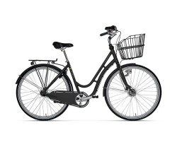 Damcykel Tunturi Queen Dam Matt Black/Gold