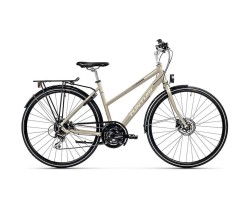 Cityhybrid Tunturi TX500 Dam Mattebeige