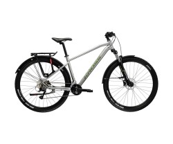 Hardtail MTB Kross Hexagon 4.0 EQ Silver/Green 2025