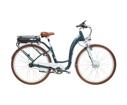 Elcykel Dam Kross Le Grand eLille 2 Turquise/White