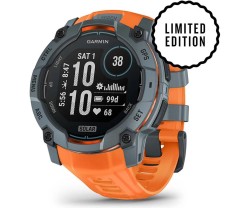 Träningsklocka Garmin Instinct 3 Solar 50mm Grey/Orange