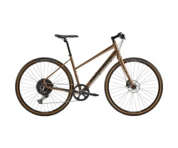 Gravel Bike Nishiki Rush Dam Walnut Brown