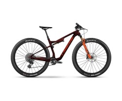 Heldämpad MTB Lapierre XRM 10.9 Translucent Carmin Glossy