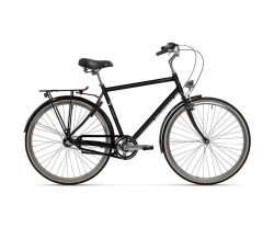 Herrcykel Tunturi Akseli Black
