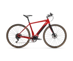 Gravel sähköpyörä Tunturi eGravel 504Wh Red/Black