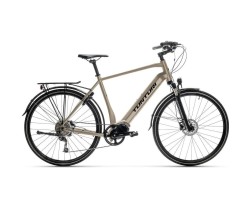 Elcykel hybrid Tunturi eLux High Khaki/Black