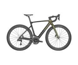 Elcykel Racer Scott Solace eRIDE 20 SAMPLE Candy Green Yellow Flakes