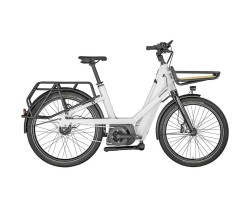 Lastcykel El Bergamont E-Cargoville Bakery Expert SAMPLE Shiny White