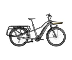 Lastcykel El Bergamont E-Cargoville LT Edition SAMPLE Matt Anthracite Grey