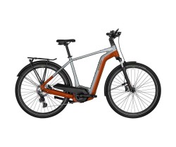 Elcykel hybrid Bergamont E-Horizon Edition LTD Gent SAMPLE Shiny Silver/Orange