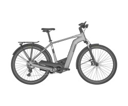 Elcykel hybrid Bergamont E-Horizon Sport 6 Gent SAMPLE Matt Titanium Silver