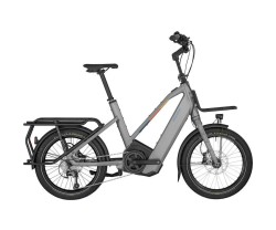 Lastcykel El Bergamont Hans-E SAMPLE Shiny Mortar Grey