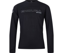 Cykeltröja Endura Barn MT500 Burner L/S Jersey Black