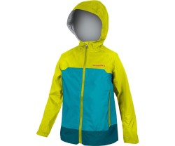 Cykeljacka Endura Barn MT500 JR Waterproof Jacket Lime Green