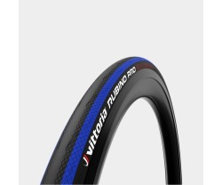 Cykeldäck Vittoria Rubino Pro G2 25-622 (700 x 25C / 28 x 1.00) vikbart blå svart/svart