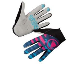 Handskar Endura Hummvee Lite Icon blå/rosa