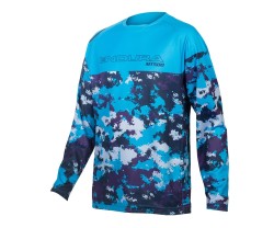 Tröja Endura Junior MT500JR L/S Jersey Blå
