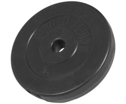 Viktskivor Järn Gorilla Sports Viktskivor Basic 31Mm Cement 15 black