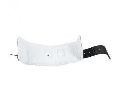 Multigym Tillbehör Gorilla Sports Vristband Ankelband Läder black