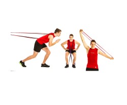 Powerband & Mini Band Gymstick Power Band light red