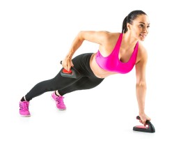 Parallettes-nojapuut Gymstick Push Up Bars black