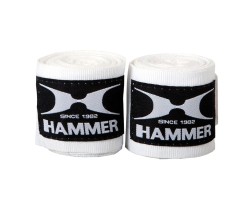 Geelihanskat & Nauhat Hammer Boxing Bandage Elastic 25 black