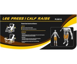 Styrkemaskiner - Ben Impulse Leg Press / Calf Raise 