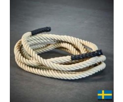 Battle Ropes Kraftmark Dragrep Till Släde Med Schakel 15 M 32 Mm