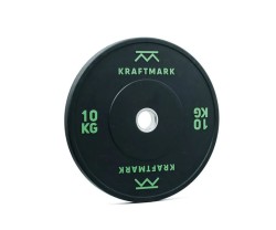 Kraftmark Internationella Viktskivor 50mm Bumper 2.0 black 15 kg