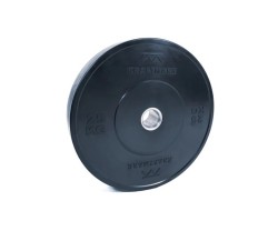 Kraftmark Internationella Viktskivor 50mm Bumper Basic black 25 kg