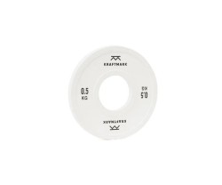 Kraftmark Internationella Viktskivor 50mm Change Plates white 5 kg