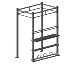 Ställning Viktskivor Master Fitness Bumper Storage Shelf 178 Cm