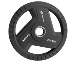 Viktskivor Gummerade Master Fitness Pu Plates Pro 25 black