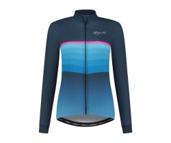 Pyöräilypaita Rogelli Impress II Women sininen/pinkki