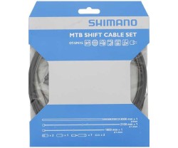Växelvajerset Shimano Mountainbike Sil-TEC-Belagd Vajer svart