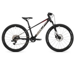 Barncykel Superior Team 24 matte black