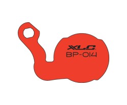Skivbromsbelägg XLC Disc Brake Pad BP-O14 For SB-Plus 