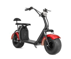 Elscooter Fatbike X-Pro Fatboy 2-sits V.2 1500W - 40 km/h Red
