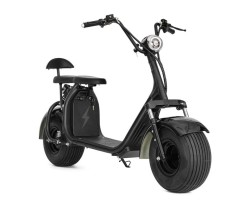 Elscooter Fatbike X-Pro Fatboy 2-sits V.2 1500W - 40 km/h Black