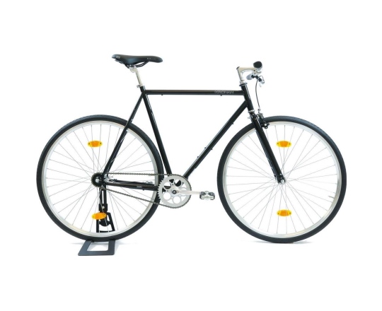 Herrcykel Kronan Rask H1 Singlespeed svart