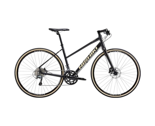 Hybridcykel Nishiki Pro SLD Dam svart