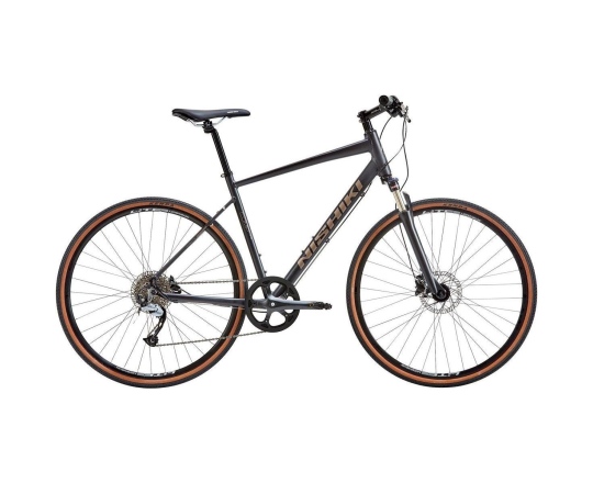 Hybridcykel Nishiki Comp X-Nine svart