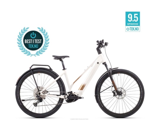 Sähköpyörä Superior eXR 6090 BL Touring gloss white copper