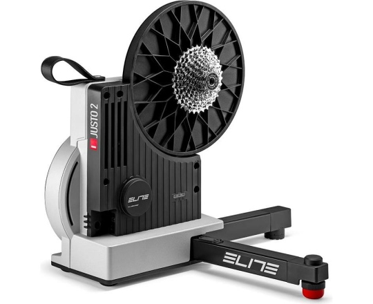 Harjoitusvastus Elite Justo 2 Smart Trainer Hopea/Musta